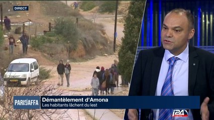 Les habitants d'Amona lâchent du lest