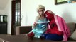 Doctor Spiderman w/ Frozen Elsa & Joker. SuperHeroes in Real Life Funny Superhero Spiderman Videos