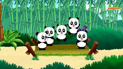 Five Little Pandas - Popular Nursery Rhyme Collection I Songs For Children