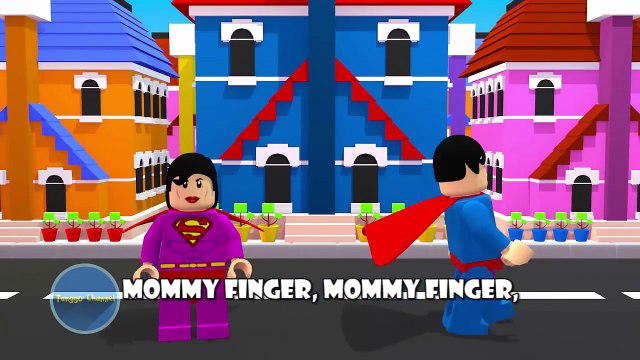 Lego Superman Finger Family | Nursery Rhymes | 3D Animation From TanggoKids Nursery Rhymes