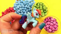My Little Pony Angry Birds Toys Learn Colors with Hidden Surprise Candy Smarties