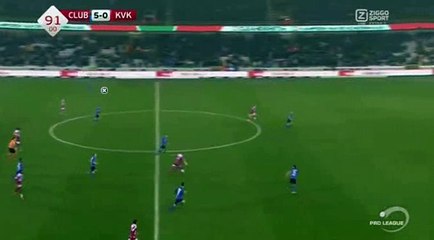 Idriss Saadi Goal - Club Brugge KV	5-1	Kortrijk 18.12.2016