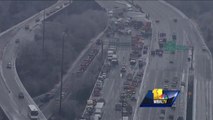 Immense carambolage à Baltimore provoqué par le verglas
