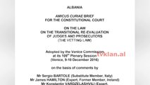 Venecia: Për Vetting-un vendos Gjykata Kushtetuese