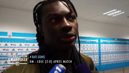 OM - LOSC (2-0) : La réaction de Gomis