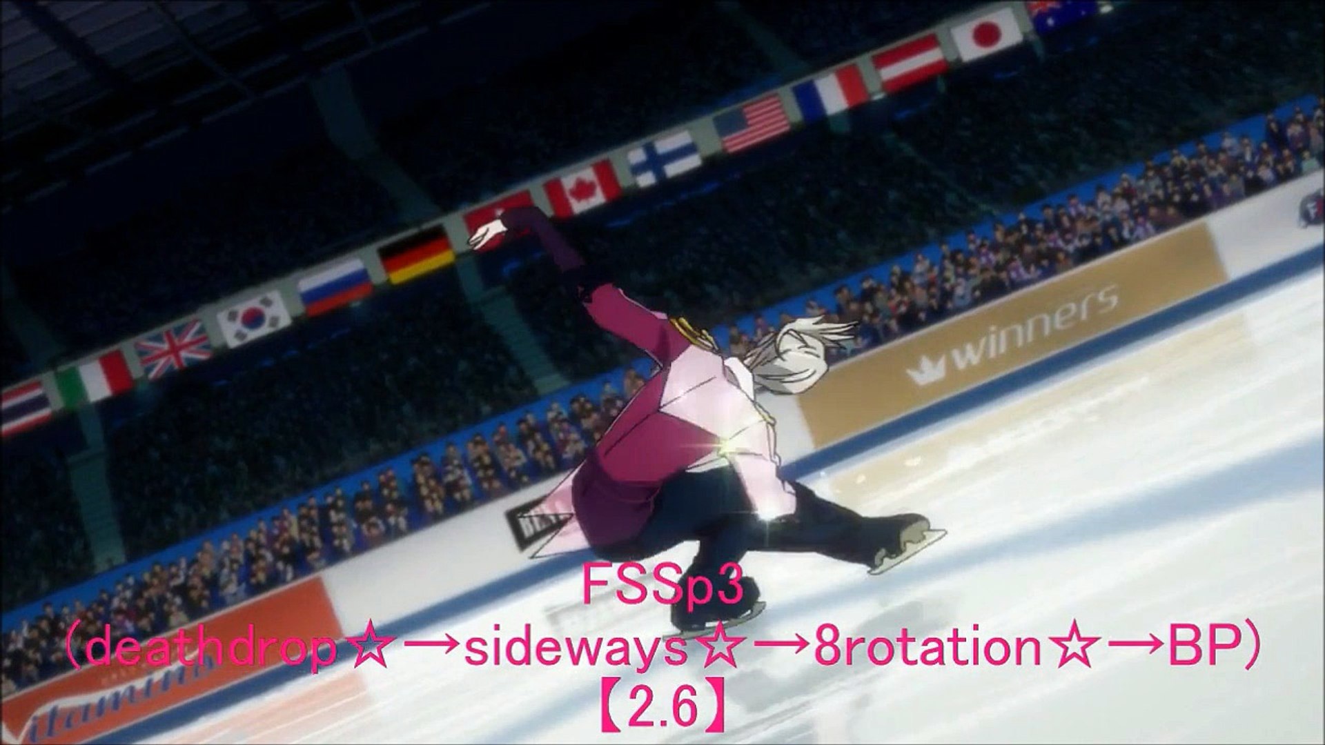 ユーリ On Ice Yuri On Ice Victor Nikiforv Fs Aria Analysis 離れずにそばにいて 動画 Dailymotion