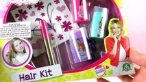 Violetta Hair Kit met Barbie | Mooie gekleurde plukjes of glitter in je haar | Haarkrijtjes
