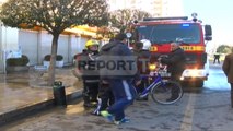 Report TV - Shkodër, shpërthen bombola e gazit, shkrumbohet banesa