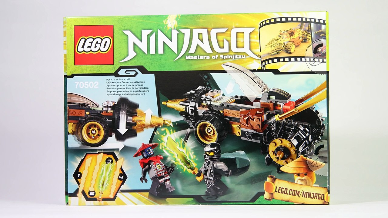 Lego Ninjago 70502 Coles Earth Driller - Lego Speed build