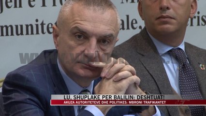 Lu, shuplakë për Balilin: Dështuat! - News, Lajme - Vizion Plus