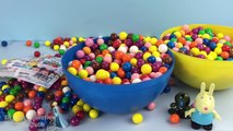 3 Big Surprise Balls Candy & Toy Disney Tsum Tsum Peppa Pig Shopkins Blind Bags Kinder Chocolate Egg