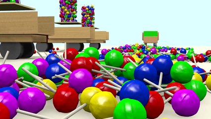 Lollipop Candy Finger Family Daddy Finger Song for Children Kids and Toddlers