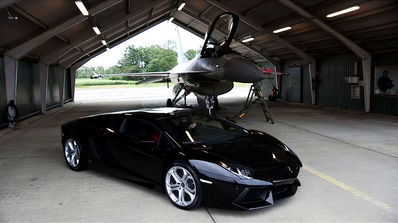 Lamborghini vs. F16 | Bu yarışı kim kazanır?