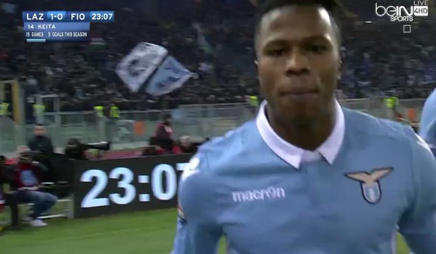 Keita Balde Goal HD - SS Lazio 1-0 ACF Fiorentina (18.12.2016)