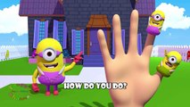 Minion Finger Family | Nursery Rhymes | 3D Animation From TanggoKids Nursery Rhymes