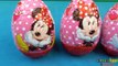 4 Jajko Niespodzianka Surprise Eggs Disney I Love Minnie Kinder Niespodzianki Minnie Mouse Jajka