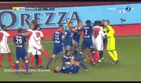 Benjamin Mendy RED CARD HD - Monaco 0-1 Lyon - 18.12.2016