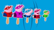 Peppa Pig Ice cream Spiderman Finger Family Nursery Rhymes and More Lyrics