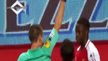 Red Card Benjamin Mendy - Monaco 0-1 Lyon  18-12-2016 (HD)