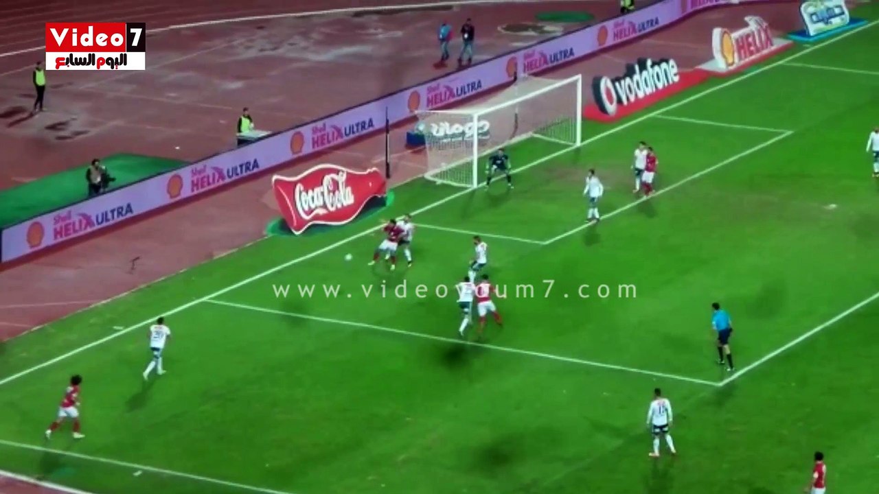 بالفيديو .. عبد الله السعيد يحرز الهدف الثالث أمام المصرى