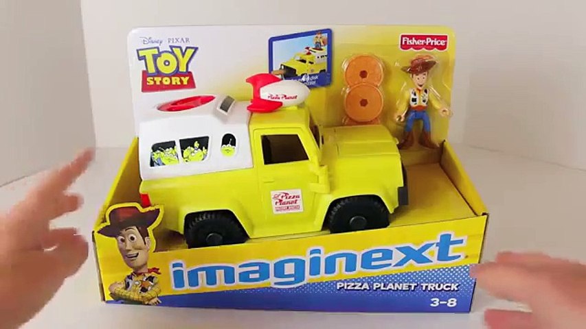 imaginext pizza planet truck