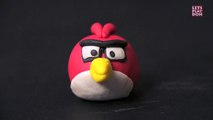 Play Doh Angry Bird | Red Angry Bird | How to Make Red Angry Bird