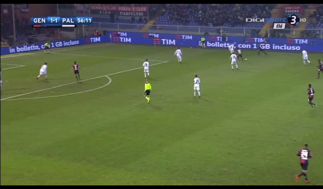 Giovanni Simeone Goal HD - Genoa 2-1 Palermo - 18.12.2016