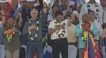 Morales espera contar con el apoyo del pueblo para su revolución hasta 2025