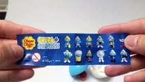 Unwrapping The Smurfs Chupa Chups Surprise Ball toy, Los Pitufos - kidstvsongs