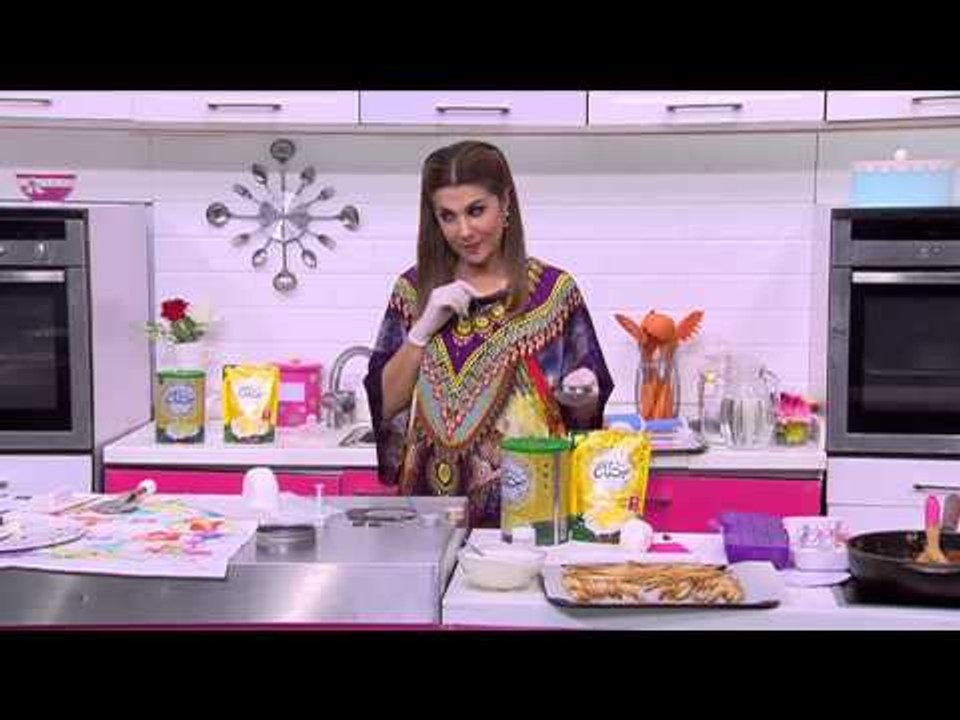 جلاش بحشوه البيتزا - الاكله التركية - تزيين كيكة الشنطة | زعفران وفانيلا حلقة كاملة