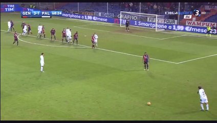 Mauro Zarate Goal - Genoa 3-2 Palermo - 18.12.2016