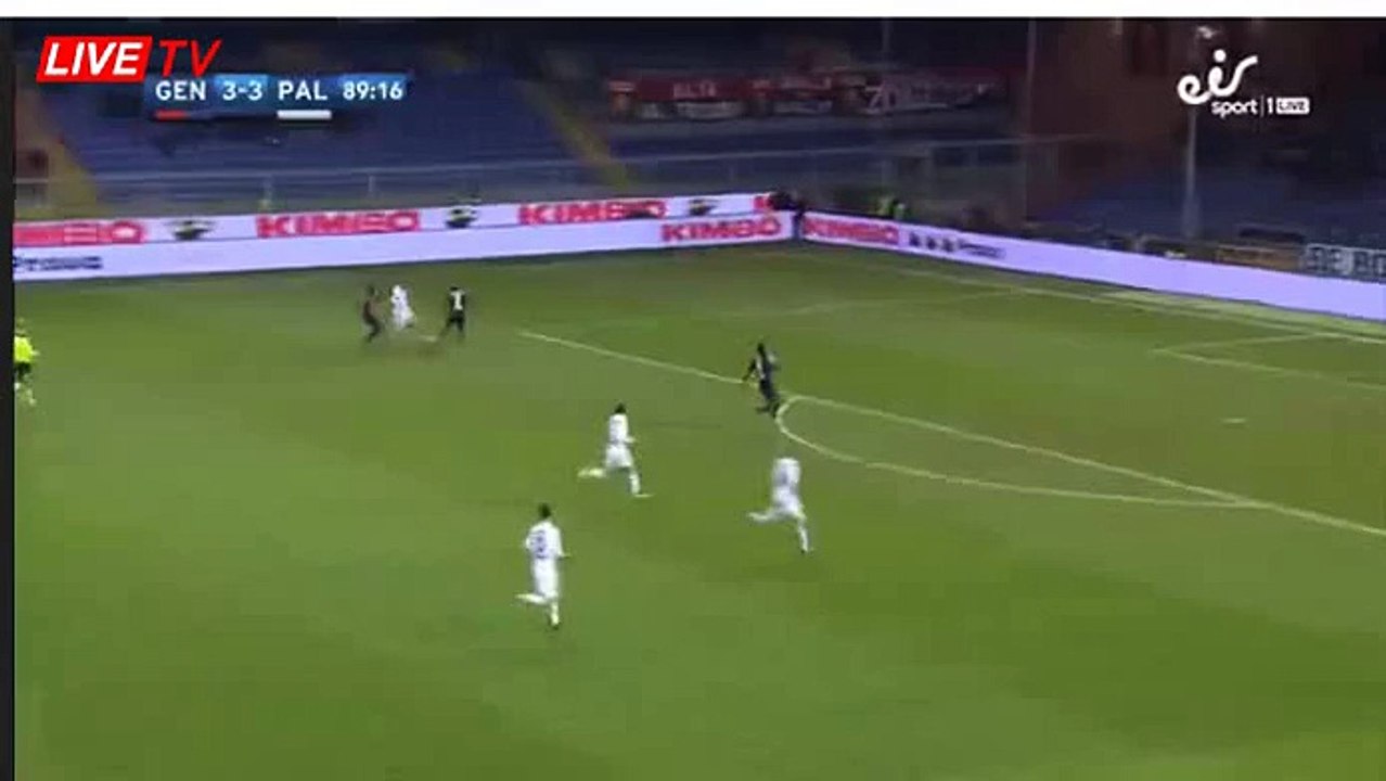Aleksandar Trajkovski Goal HD - Genoa 3 - 4tPalermo 18.12.2016