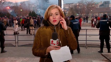 Vijojnë protestat e VMRO-së përpara KSHZ-së