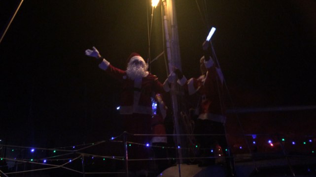 Le Père Noël marin est arrivé