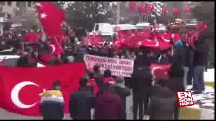 Mardin'de terör protestosu | En Son Haber