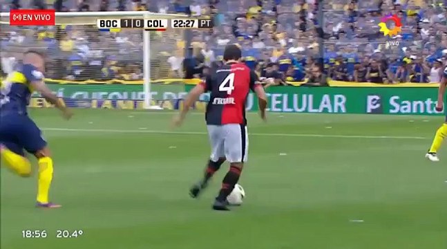 GOL DE LEGUIZAMON - Boca Juniors vs Colón SF 1-1 Primera División 18-12-2016 (HD)