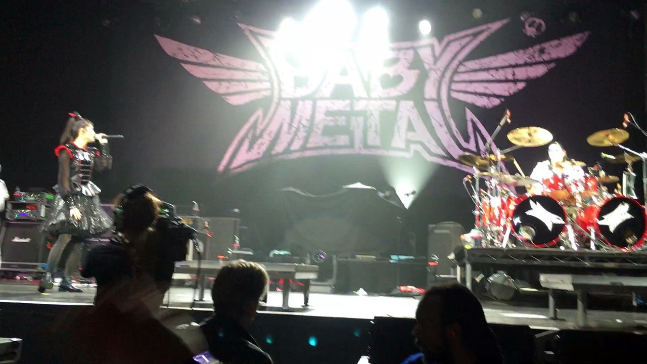 BABYMETAL with Chad-metal - Painkiller, Breaking the Law, and birthday cake! at The O2 Arena, London