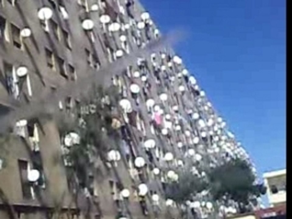 Les paraboles à Alger