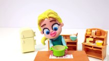Nasty Pimple Zit Queen Elsa Disney Frozen Movie Episodes | Play Doh Stop Motion Animation