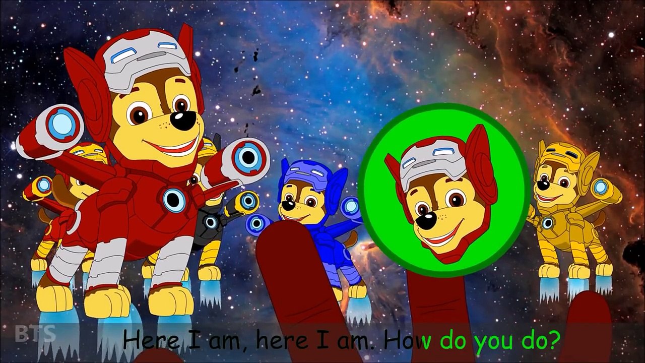 Paw Patrol Transforms into Venom Finger Family Songs Nursery Rhymes Superheroes Collection for Kids