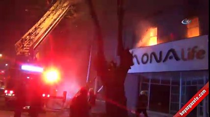 Mobilya sanayisinde büyük yangın