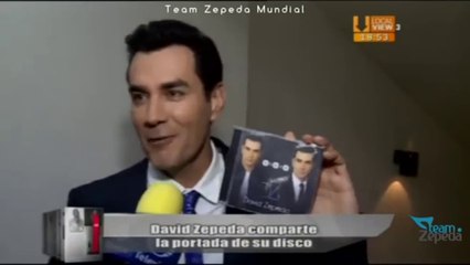 David Zepeda @davidzepeda1 comparte la portada de su nuevo disco 1+1=1