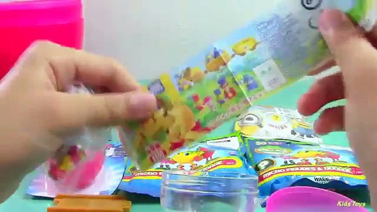GIANT Surprise Egg Pac man Despicable Me Furby Boom Surprise Egg Gogos Surprise Toys