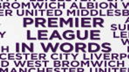EPL in words - week 16 review