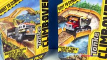 Tonka Climbovers Fire Stomper & Heavy Haule Mighty Machines or Mighty Wheels Big Truck Toys for Kids