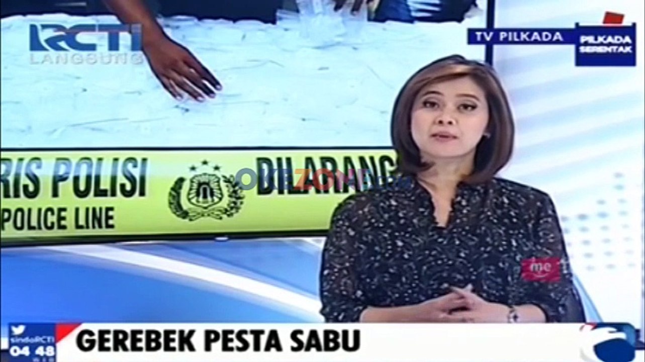 Tim Buser Gerebek Pesta Narkoba di Lampung Tengah