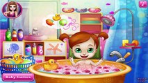 Baby Bedtime Bath - Baby Bathing Game for Kids - Baby Bathing Games