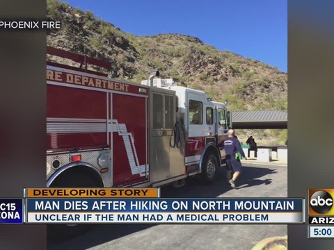 Man dies while hiking Phoenix mountain