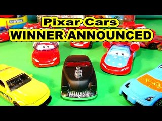 Pixar Cars Lightning McQueen Carbon Fiber Giveaway Winner Announced and 3 Hot Wheels Unboxing