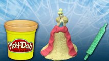 PLAY-DOH Princess Ariel Dresses Up Like Disney FROZEN Elsa and Anna Princess Barbie Dolls PlayDoh